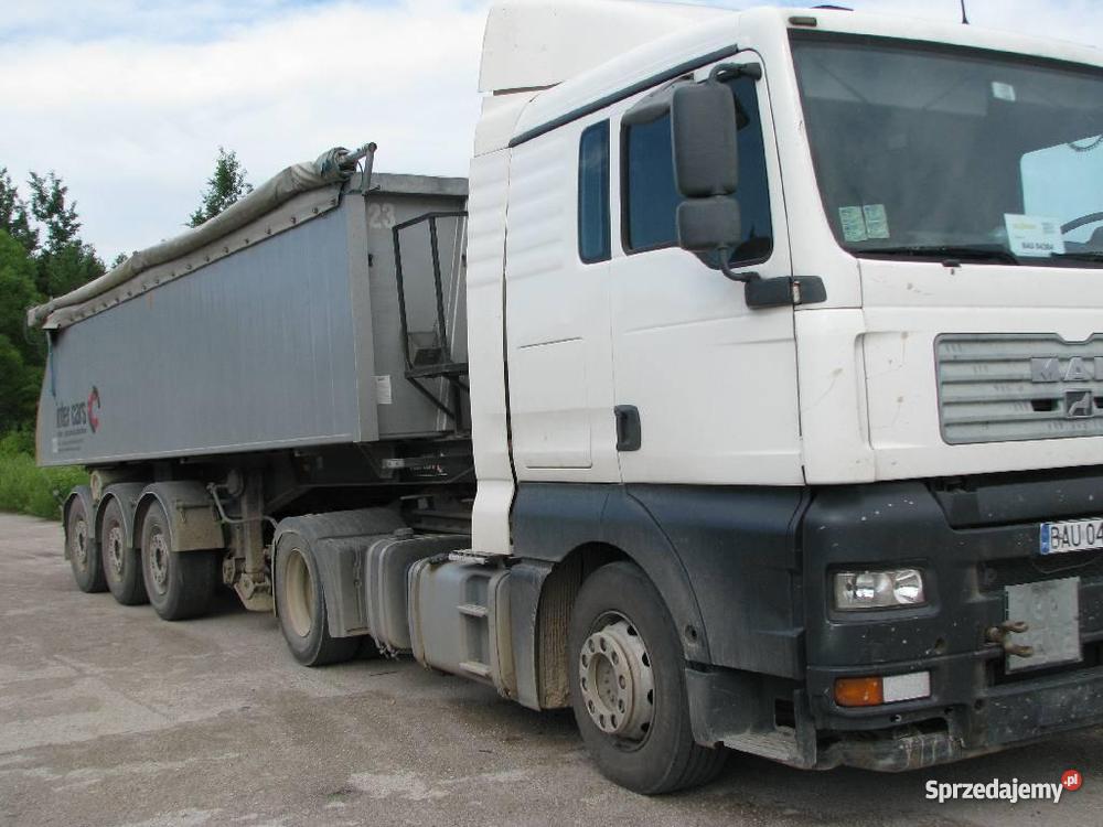 MAN TG410A NACZEPA WYWROTKA podlaskie sprzedam
