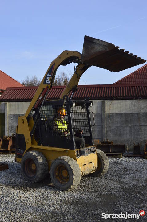Mini Ładowarka miniładowarka CAT 216 2001r 3TONY Rok produkcji 2001 Maszyny budowlane i rolnicze łódzkie Złoczew