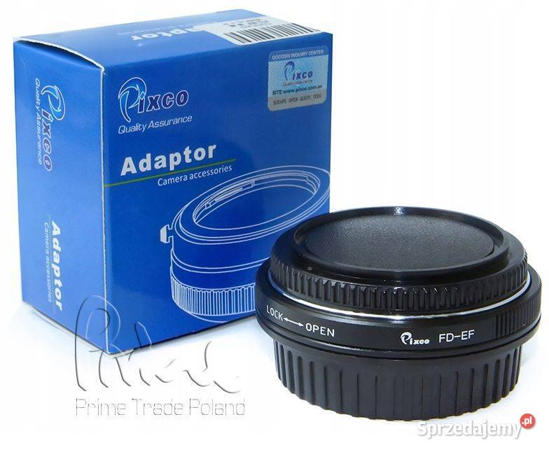 Adapter Canon FD na Canon EOS potwierdzenie AF sprzedam