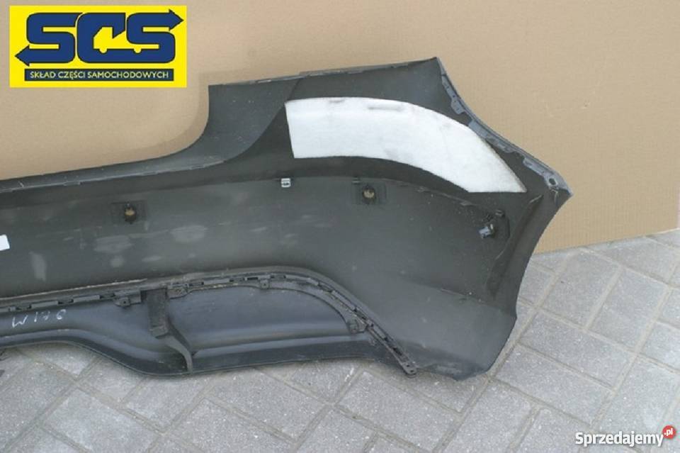 MERCEDES A KLASA W176 ZDERZAK TYŁ TYLNY DOKŁADKA zderzaki lubuskie Bieleń sprzedam