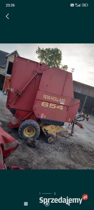 Prasa News Holland 654 na pasy Rzewin