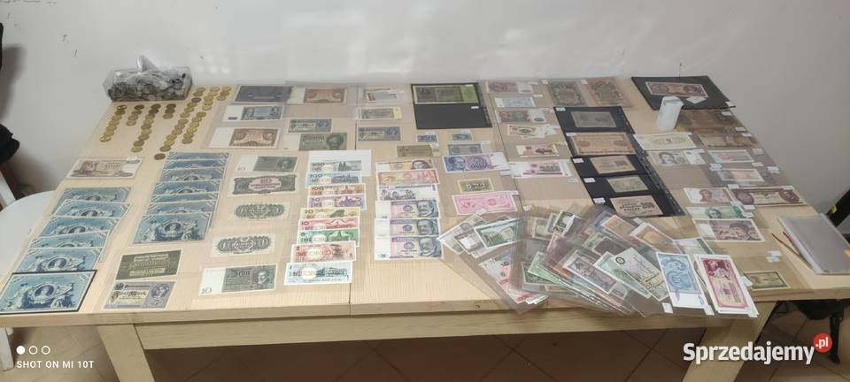 Banknoty Europa Egzotyka pojedyńcze serie UNC Miłcz