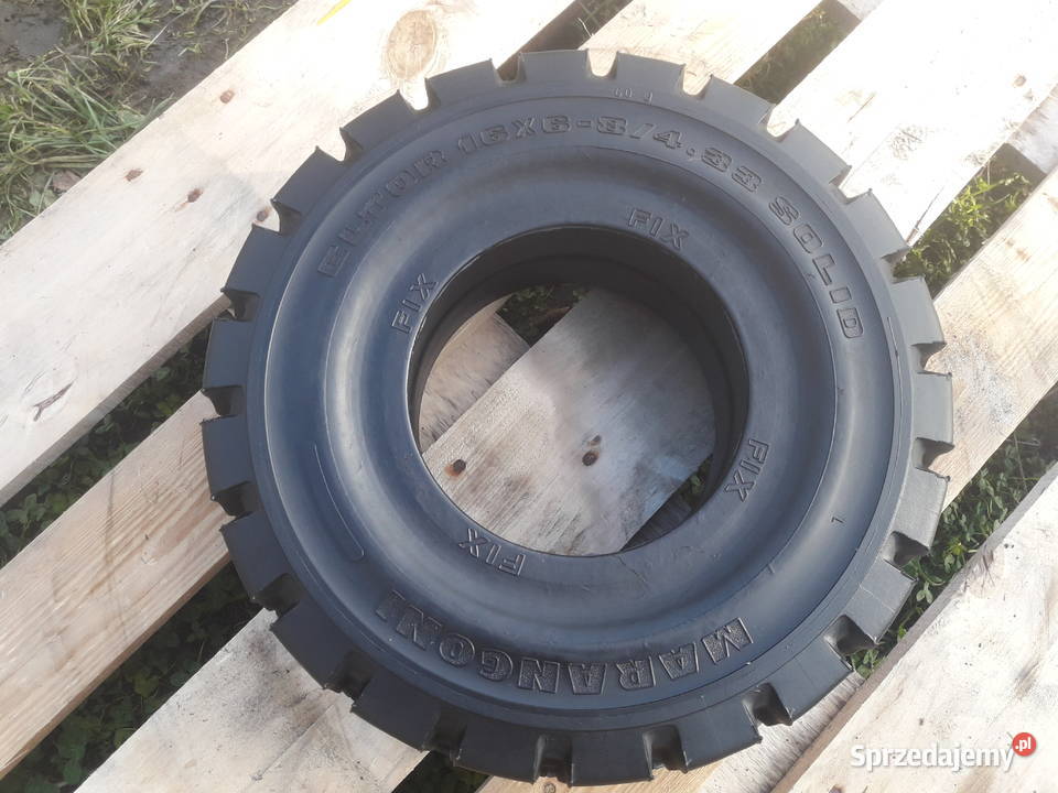 Opona 16x68433 Marangoni solid Pełna quick nowa