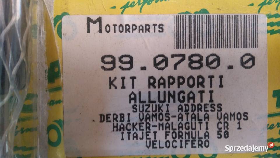 Przekładnia Suzuki Address Sepia Derbi ATALA