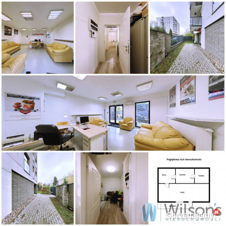 wynajmu lokalu Warszawa 40m2 handlowo-usługowy mazowieckie sprzedam