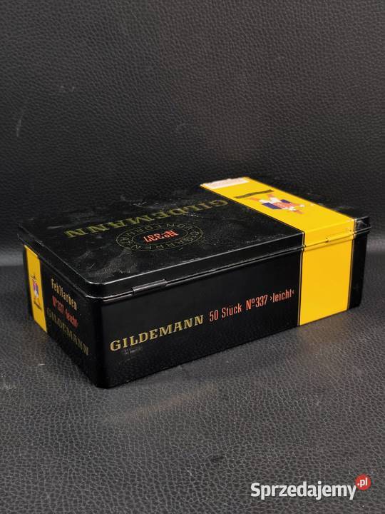 Vintage Puszka Na Cygara Gildemann Poddębice