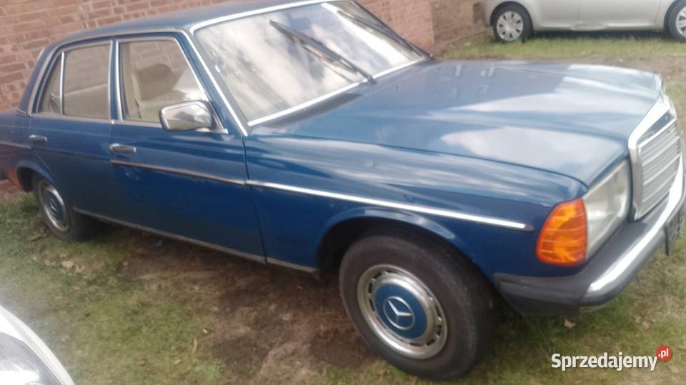 W123 200 E Niemiecki brief Sedan / Limuzyna lubuskie Zielona Góra
