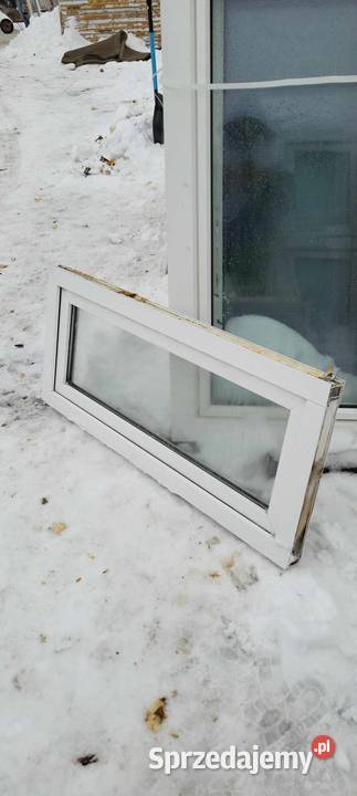 OKNA KacprzaK OKNO PCV 122X53 Używane Plastikowe