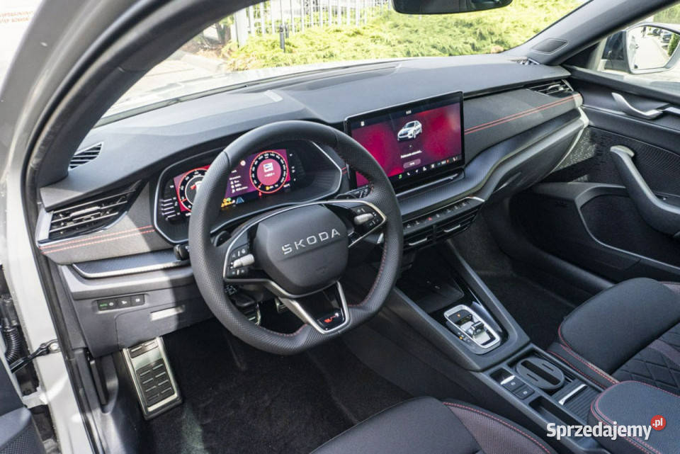 koda Octavia RS 20 TSI 265 DSG Dostępna ręki IV kurtyny powietrzne Samochody osobowe Łódź