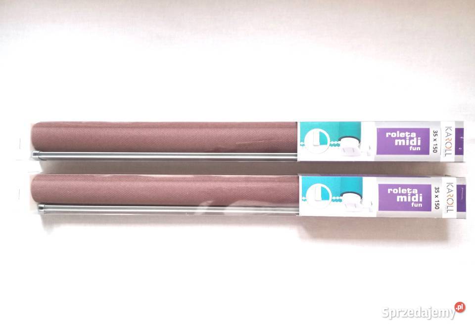 Roleta brązowa Okienna 35x150 Midi Fun Karoll Białystok