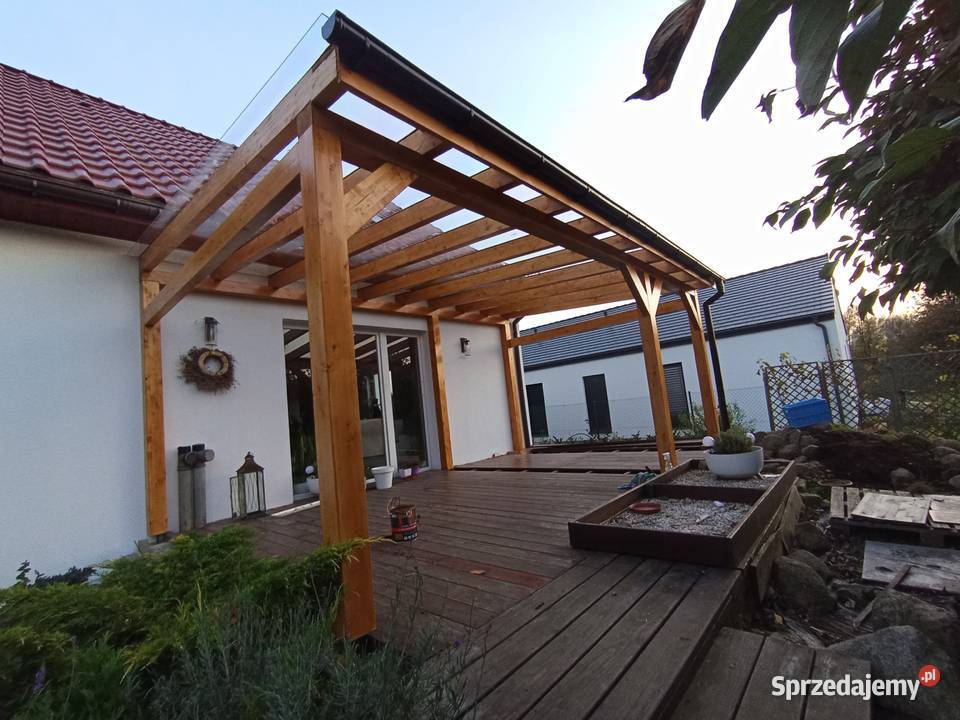 Altana wiata zadaszenie tarasu poliwęglan Szczecin