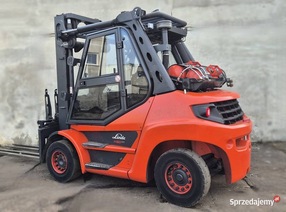 Linde H60 z 2021r kabina klimatyzacja wózek Rybnik