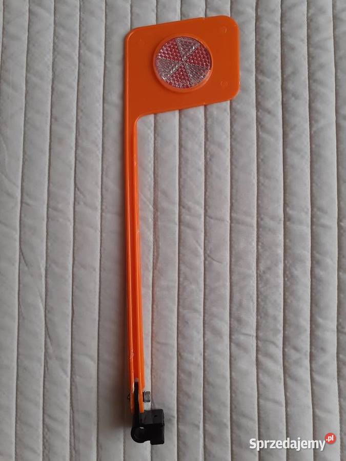 Odblask rowerowy chorągiewka z czasów PRLu SI Gniezno