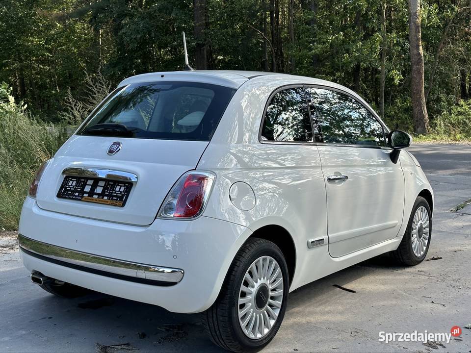 Fiat 500 12 biały panorama alufelgi nieuszkodzony lubelskie sprzedam