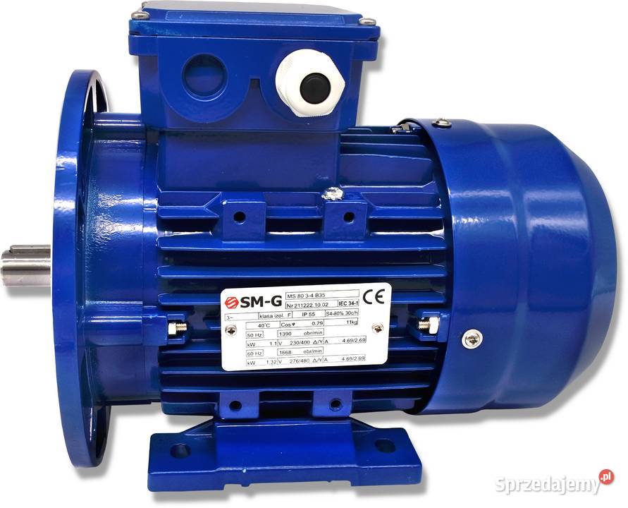 Silnik Elektryczny 11kW 230V 1390obr 3FAZOWY Solec Kujawski