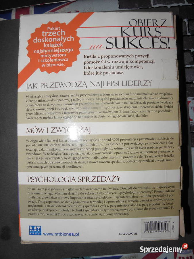 Brian Tracy Obierz kurs na sukces Pakiet małopolskie Andrychów sprzedam