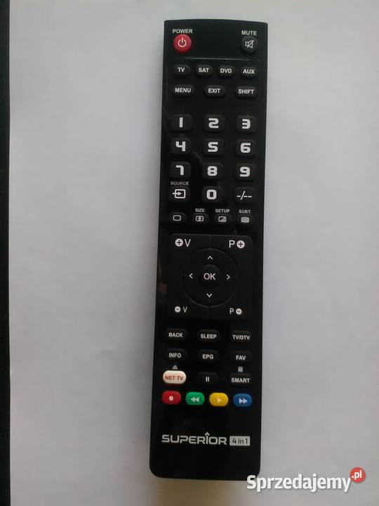 Pilot uniwersalny do TV SAT DVBT BLUERAY VCR DVD Radom