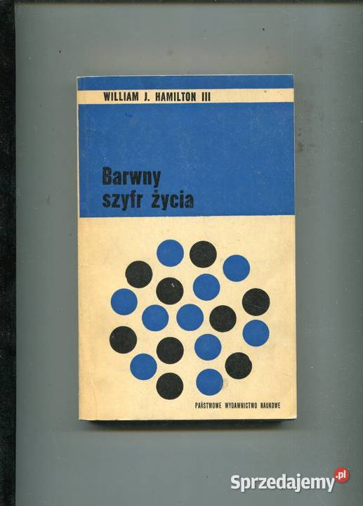 Barwny szyfr życia William JHamilton III Rok wydania 1977 zachodniopomorskie