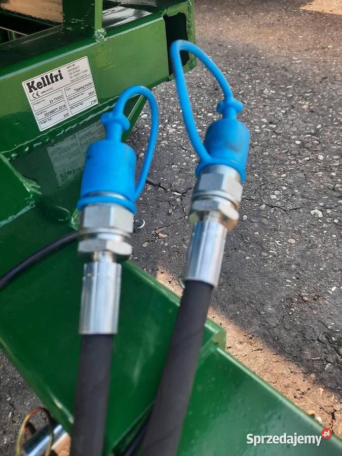 Przyczepa 25 tony kiper TANDEM Kellfri Kubota