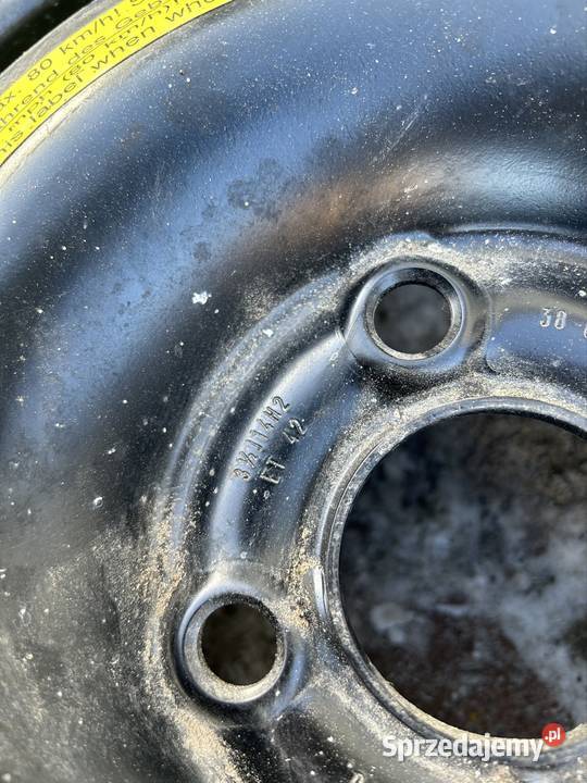 Koło dojazdowe vw r14 4x100 Świebodzice