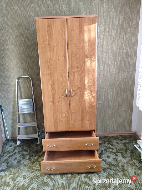 Sprzedam szafę ubraniową z szufladami wielkopolskie Piła sprzedam
