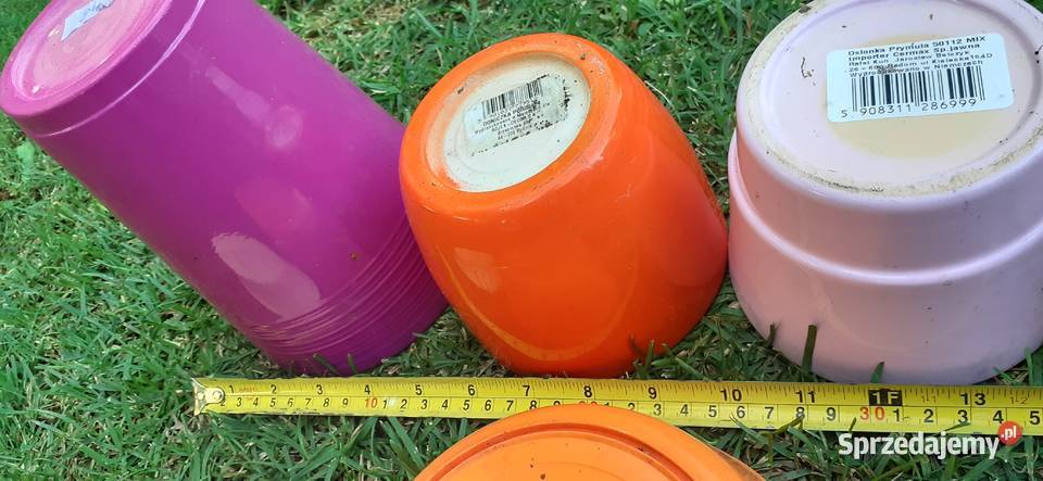 Doniczki osłonki podstawki ceramiczne wszystkie kujawsko-pomorskie Tuszkowo