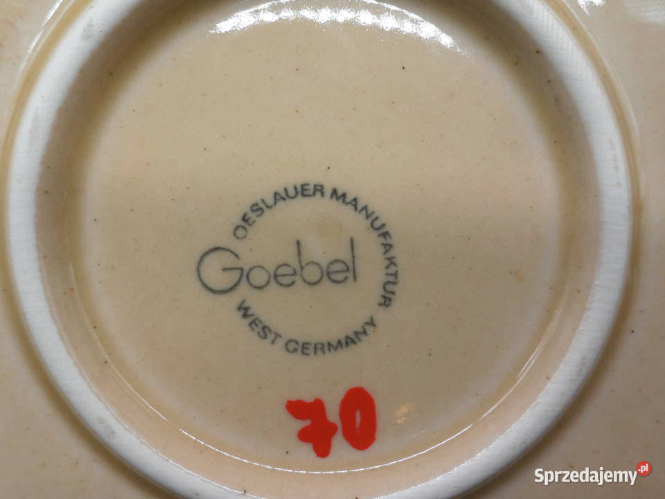 Talerz kolekcjonerski rocznicowy GOEBEL Porcelana i szkło Raszków
