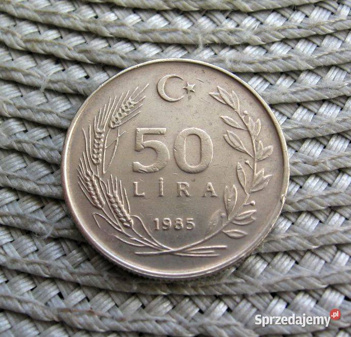 Turcja 50 Lira 1985r Kalisz