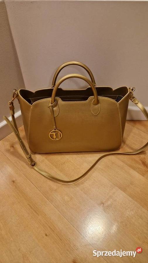 TOREBKA włoska z breloczkiem marki TRUSSARDI Lublin