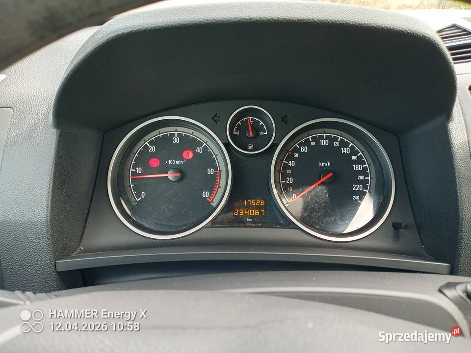 Opel zafira 100KM Grabów nad Prosną