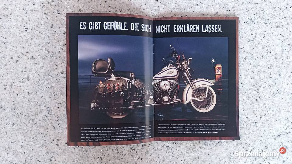 HARLEY DAVIDSON 1997 Program paleta modeli Bytom sprzedam