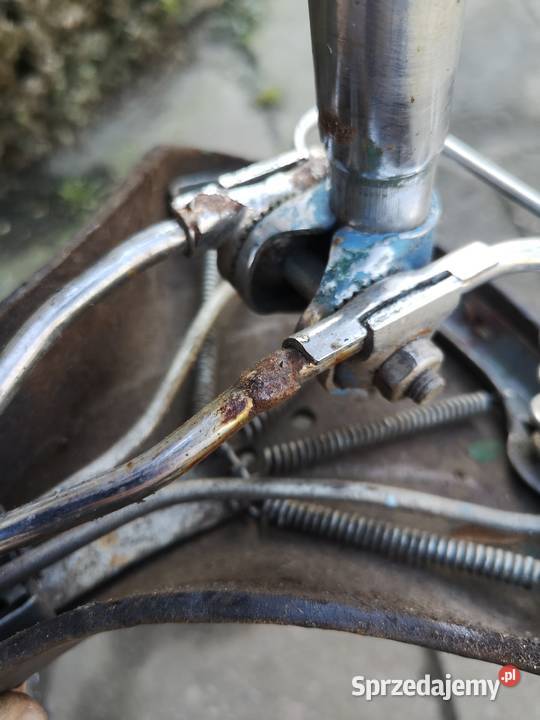 Rower Ukraina siodełko i sztyca pomorskie