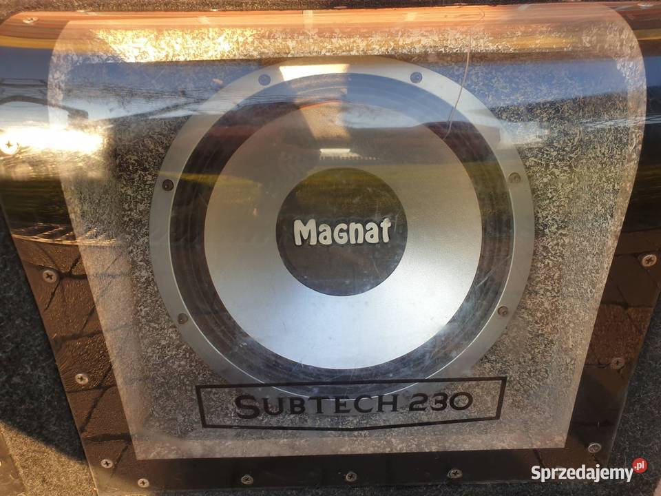Skrzynia basowa 400RMS Magnat Subtech 230 Tuba śląskie Bojszowy