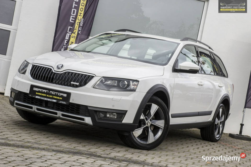 koda Octavia SCOUT Panorama Ledy Parktronic ASO 180KM Gdynia