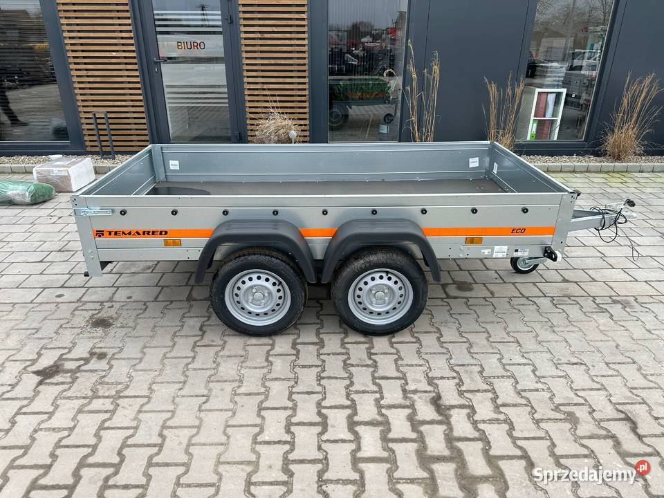 Przyczepka samochodowa Temared ECO 26122 burtowe zachodniopomorskie Szczecin