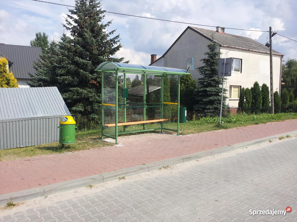 Wiata przystankowa palarnia zadaszenie