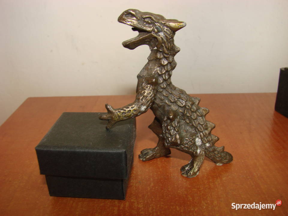 Smok metalowa figurka Pruszcz Gdański