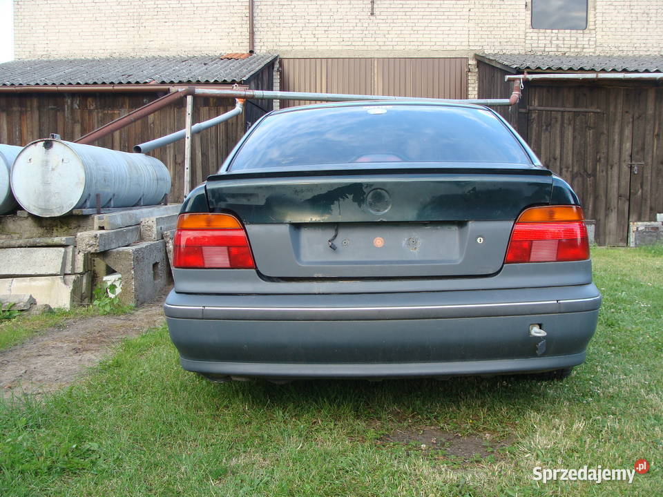 Lampy tył BMW E39 sedan pomarańczowy kierunek Wieluń