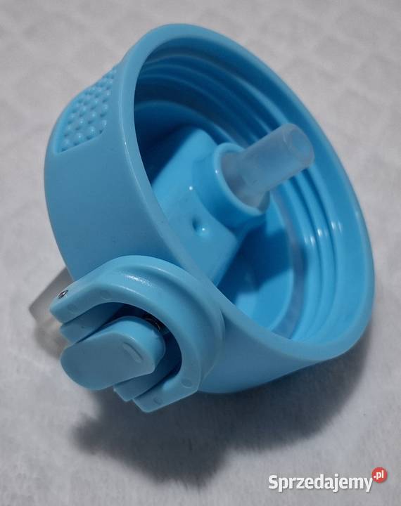 Nakrętka do bidonu na wodę dziubek niebieska 65 Butelki, bidony i lunch boxy sprzedam