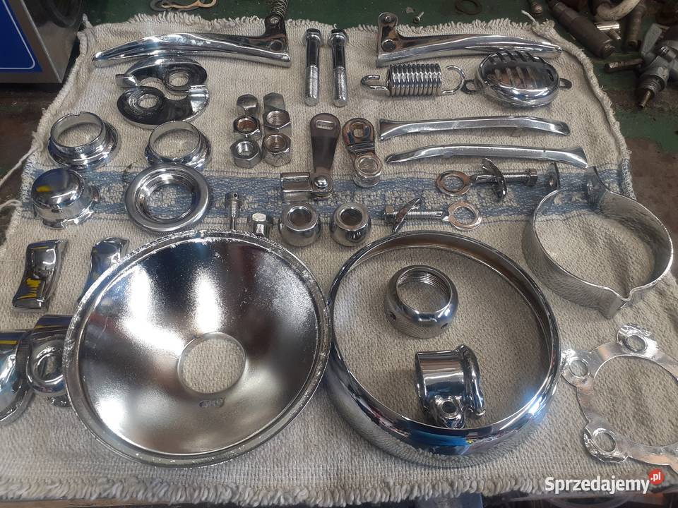 Simson części chromy nie motorynka komar ogar