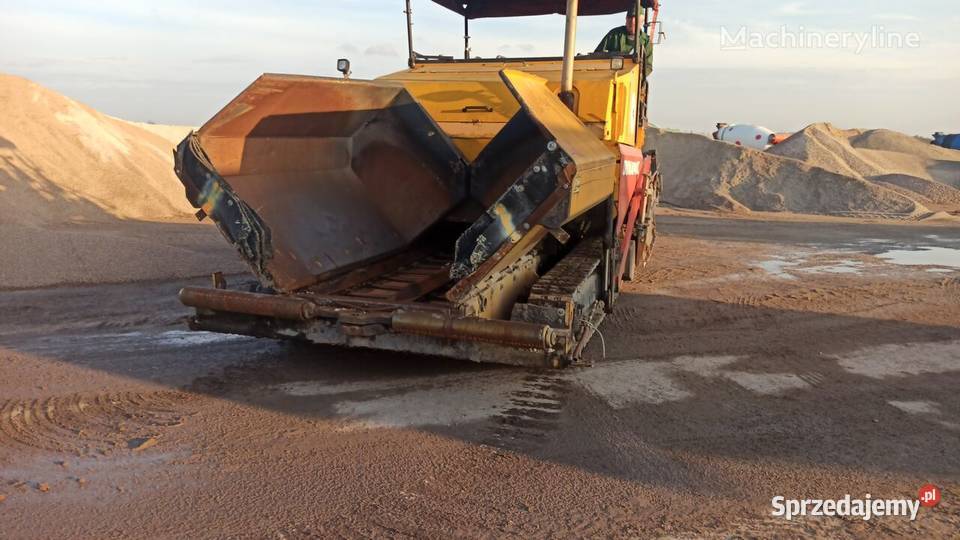 Rozściełacz asfaltu gąsienicowy Dynapac F141C pełny VAT mazowieckie sprzedam