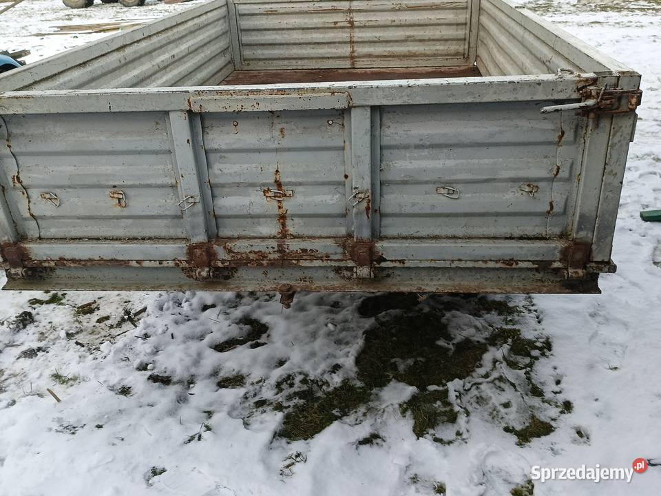 Sprzedam przyczepke podkarpackie