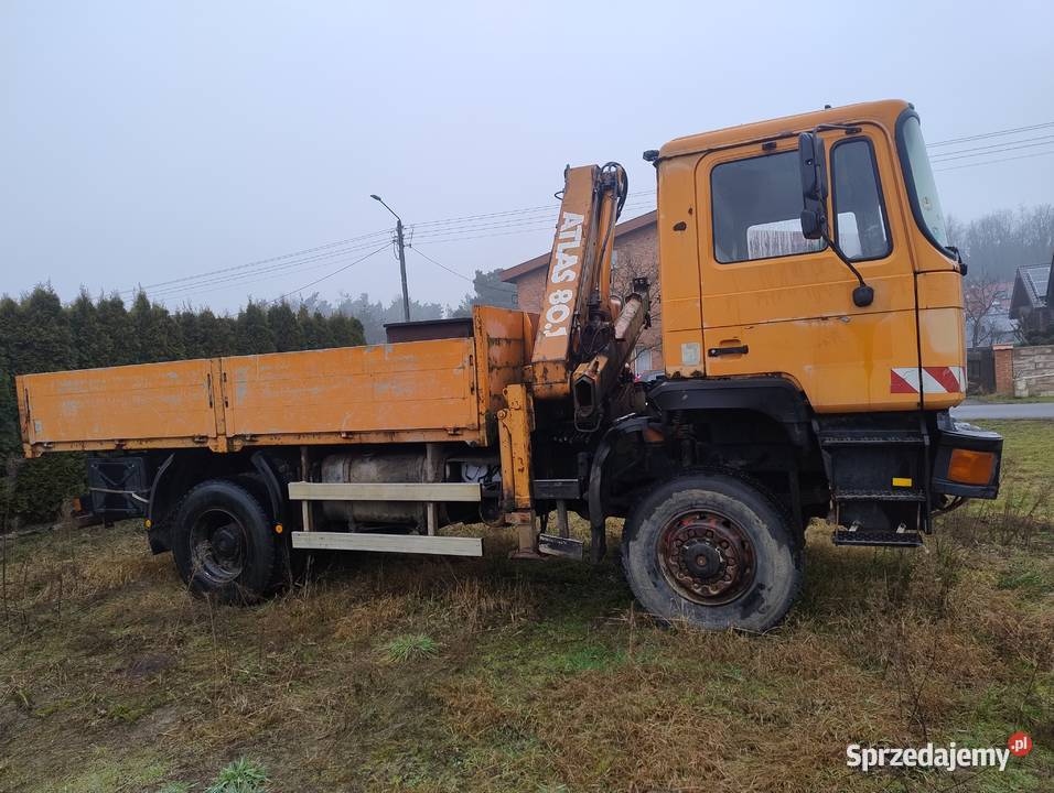 man 18272 4x4 hds atlas 8001 wielkopolskie Ostrów Wielkopolski