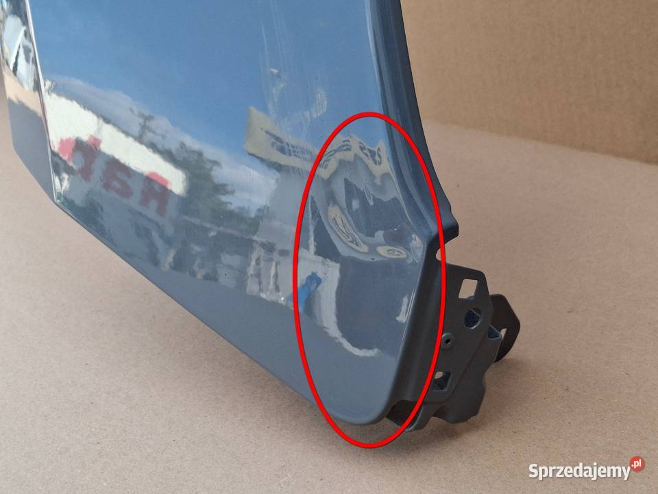 AUDI A4 B9 LIFT BŁOTNIK PRAWY PRZÓD ORYGINAŁ Bieleń