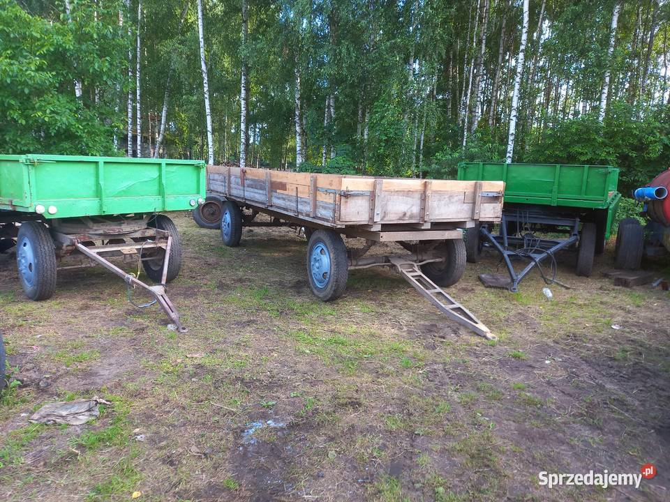 Przyczepa do balotów sianasłomy Sieradz sprzedam