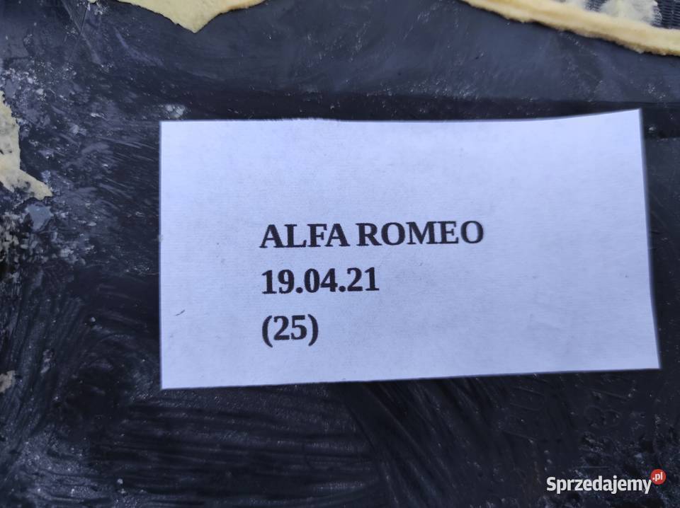 ZAŚLEPKA PODUSZKI AIRBAGU ALFA ROMEO 147 937 3D Nowy Tomyśl sprzedam