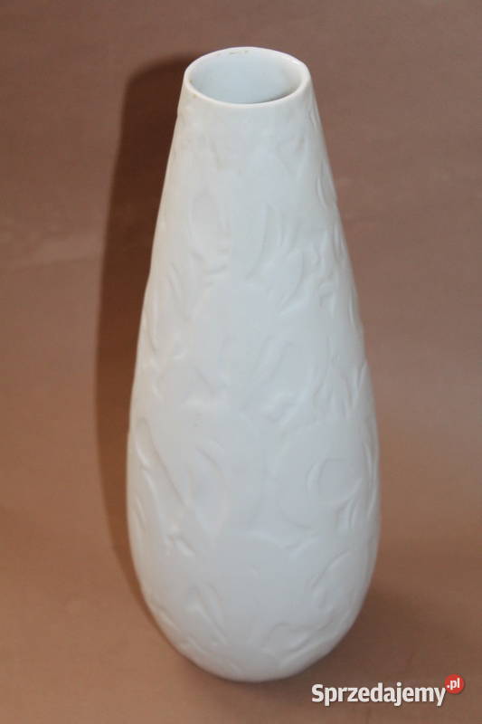 Biały wazon Hutschenreuther z lat 70tych 944