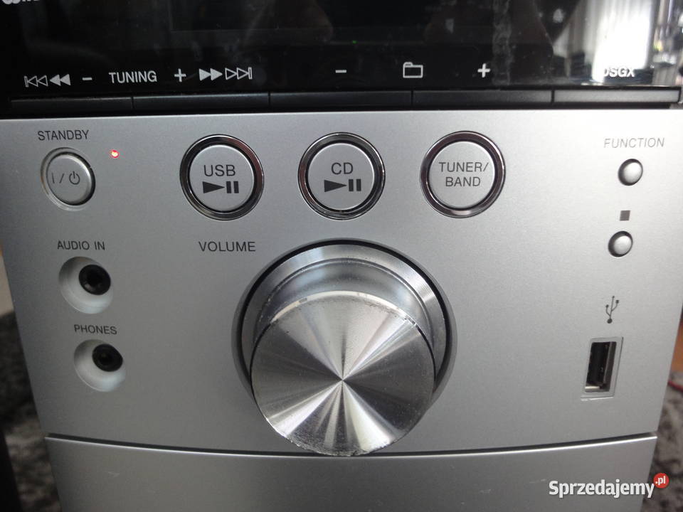 Wieża Sony bez pilota