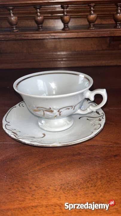 Filiżanka Wałbrzych Biała porcelana pomorskie Gdańsk