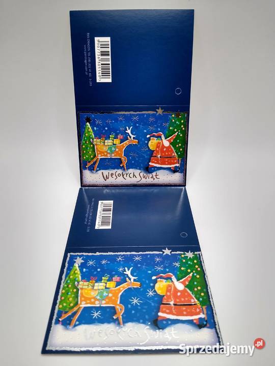 Zewieszka Bilecik Prezent Boże Narodzenie zestaw Kartki okolicznościowe Gdańsk